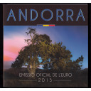 2015 -  ANDORRA Divisionale Ufficiale Euro FDC
